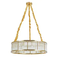 Люстра подвесная Анетта (Anetta) A1065SP-12PB Arte Lamp прозрачная на 12 ламп, основание медь в стиле современный Люстра подвесная Анетта (Anetta) A1065SP-12PB Arte Lamp прозрачная на 12 ламп, основание медь в стиле современный